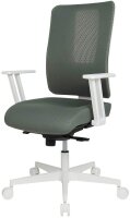 Topstar Bürostuhl Sitness Life 50, FY530E CR22 Stoff grau, Gestell weiß