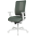 Topstar Bürostuhl Sitness Life 50, FY530E CR22 Stoff grau, Gestell weiß