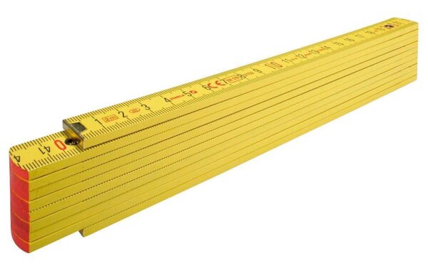 STABILA Zollstock Serie 700 Type 707, 01304, Holz 200 cm