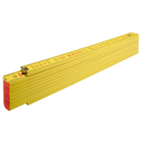 STABILA Zollstock Serie 700 Type 707, 01304, Holz 200 cm