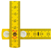 STABILA Zollstock Serie 700 Type 707, 01304, Holz 200 cm
