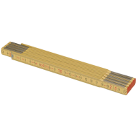 STABILA Zollstock Serie 600 Type 607, 01104, Holz 200 cm