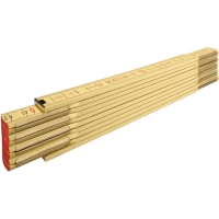 STABILA Zollstock Serie 600 Type 607, 01104, Holz 200 cm