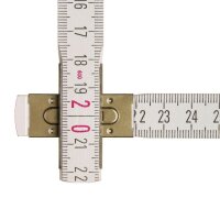 STABILA Zollstock Serie 600 Type 1607, 01134, Holz 200 cm