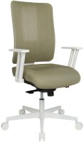 Topstar Bürostuhl Sitness Life 50, FY530E CR88 Stoff beige, Gestell weiß