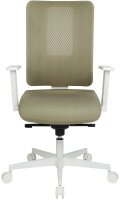 Topstar Bürostuhl Sitness Life 50, FY530E CR88 Stoff beige, Gestell weiß