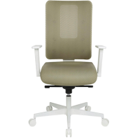 Topstar Bürostuhl Sitness Life 50, FY530E CR88 Stoff beige, Gestell weiß