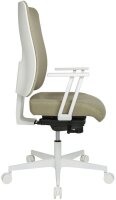 Topstar Bürostuhl Sitness Life 50, FY530E CR88 Stoff beige, Gestell weiß