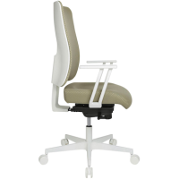 Topstar Bürostuhl Sitness Life 50, FY530E CR88 Stoff beige, Gestell weiß