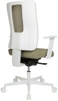 Topstar Bürostuhl Sitness Life 50, FY530E CR88 Stoff beige, Gestell weiß