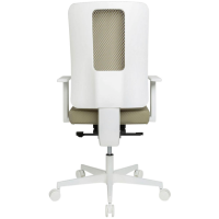 Topstar Bürostuhl Sitness Life 50, FY530E CR88 Stoff beige, Gestell weiß