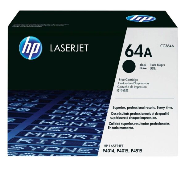 HP 64A (CC364A) schwarz Tonerkartusche