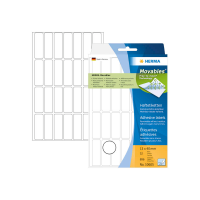 HERMA Movables Etiketten 10605 weiß 13,0 x 40,0 mm, 896 Etiketten
