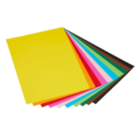 folia Fotokarton farbsortiert 300 g/qm 10 Blatt