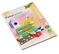 folia Fotokarton farbsortiert 300 g/qm 10 Blatt