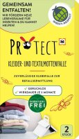 PROTECT Mottenfalle Kleider- und Textil weiß, 2 St.