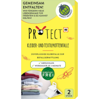 PROTECT Mottenfalle Kleider- und Textil weiß, 2 St.
