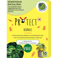 PROTECT Fliegenfänger Gelbfalle gelb, 10 St.