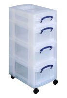 Really Useful Box Aufbewahrungsbox transparent 30,0 x...