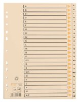bene Ordnerregister DIN A4 Vollformat A-Z chamois...