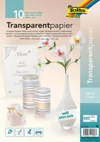 folia Transparentpapier 115 g/qm, 10 Blatt