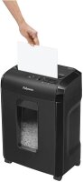 Fellowes Powershred 10M Aktenvernichter mit Partikelschnitt P-5, 2 x 12 mm, bis 10 Blatt, schwarz