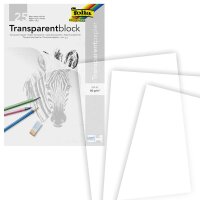 folia Transparentpapier 80 g/qm, 25 Blatt