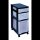 Really Useful Box Aufbewahrungsbox transparent, schwarz 30,0 x 42,0 x 69,0 cm, 1 St.