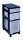 Really Useful Box Aufbewahrungsbox transparent, schwarz 30,0 x 42,0 x 69,0 cm, 1 St.