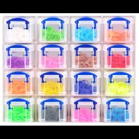 Really Useful Box Kleinteilemagazin 16x 0,14 l transparent 28,0 x 8,5 x 22,5 cm, 1 St.