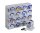 Really Useful Box Kleinteilemagazin 16x 0,14 l transparent 28,0 x 8,5 x 22,5 cm, 1 St.
