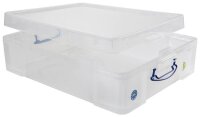 Really Useful Box Aufbewahrungsbox 70,0 l transparent 81,0 x 62,0 x 22,5 cm, 1 St.