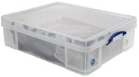 Really Useful Box Aufbewahrungsbox 70,0 l transparent 81,0 x 62,0 x 22,5 cm, 1 St.