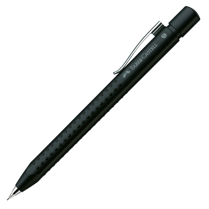 FABER-CASTELL GRIP 2011 Druckbleistift schwarz B 0,7 mm, 1 St.