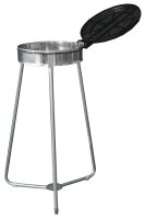 Müllsackständer 70,0 - 120,0 l gelb, silber, 1 St.