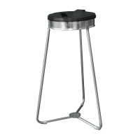 Müllsackständer 70,0 - 120,0 l gelb, silber, 1 St.