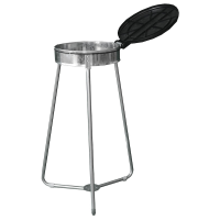 Müllsackständer 70,0 - 120,0 l gelb, silber, 1 St.