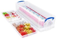 Really Useful Box Aufbewahrungsbox 22,0 l transparent 80,0 x 25,5 x 15,5 cm, 1 St.