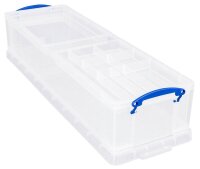 Really Useful Box Aufbewahrungsbox 22,0 l transparent 80,0 x 25,5 x 15,5 cm, 1 St.