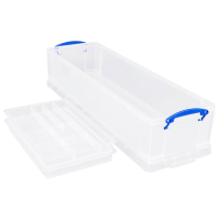 Really Useful Box Aufbewahrungsbox 22,0 l transparent 80,0 x 25,5 x 15,5 cm, 1 St.