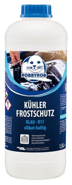 ROBBYROB R11, für Benzin- und Dieselmotoren Kühlerfrostschutz 1,5 l, 1 St.