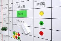 Legamaster Agile Smiley gemischt Magnete Motiv, Kunststoff Ø 5,0 cm, 6 St.