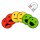 Legamaster Agile Smiley gemischt Magnete Motiv, Kunststoff Ø 5,0 cm, 6 St.