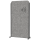 MAUL Akustik-Trennwand MAULcocoon  9701189, dunkelgrau 100,0 x 182,0 cm mit Rollen, 1 St.