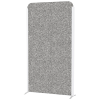 MAUL Akustik-Trennwand MAULcocoon  9701002, dunkelgrau 100,0 x 182,0 cm, 1 St.