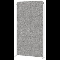 MAUL Akustik-Trennwand MAULcocoon  9701002, dunkelgrau 100,0 x 182,0 cm, 1 St.