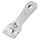 FACKELMANN Glasschaber silber, 1 St.