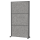MAUL Akustik-Trennwand MAULconnecto 9601189, dunkelgrau 100,0 x 182,0 cm mit Rollen, 1 St.