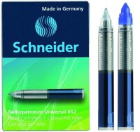 Schneider Universal 852 Tintenrollerminen königsblau...