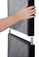 MAUL Akustik-Trennwand MAULconnecto 9621095, weiß...